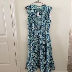 Loft floral print dress